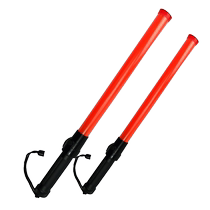 Shallow Fence] Traffic Conductor Night Safe LED Flashing Stick Fluorescent Rod Rechargeable Traffic Diversion Indicating Stick