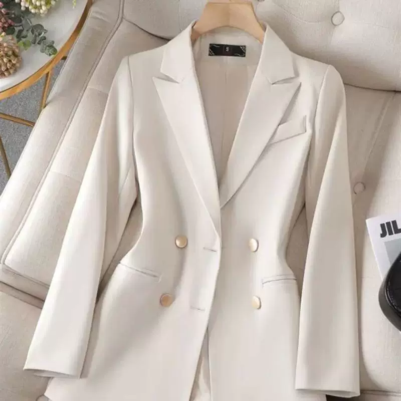 Жакеты Blazers Women Jackets Business Work Solid Color Tempe