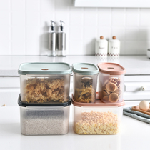 Refrigerator storage box Plastic microwave oven lunch box Sealed box Portable partition lunch box Fruit box Storage box
