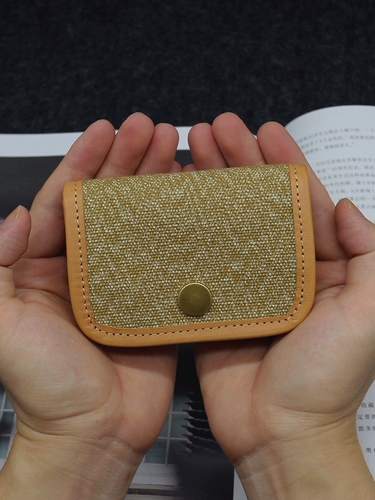 Оригинальная кожаная сумка через плечо для визитных карточек, кошелек, шоппер, картхолдер, японские и корейские, воловья кожа, из натуральной кожи