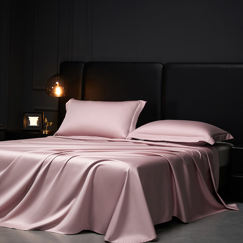 Class a Xinjiang Long-Staple Cotton Pure Cotton Bed Sheet, Maternal and Infant Grade, All-Cotton Bed Sheet, Single/Double Mattress Cover, Pillowcase Three-Piece Set