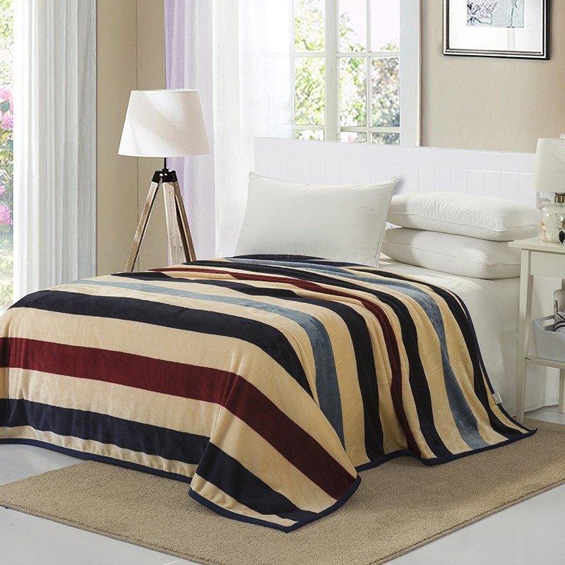 Chăn nhung dày flannel nhung chăn băng nhung san hô nhung giải trí chăn mùa đông chăn lông cừu mỏng