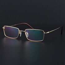 Large headglasses studio 18K gold full frame frame frame spot collection