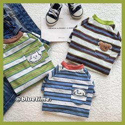 Matcha Layered ~ Pet Clothes Autumn and Winter Bichon Pajamas Teddy Autumn Outfit Large Dog Kitten Clothes Thin Sun Protection