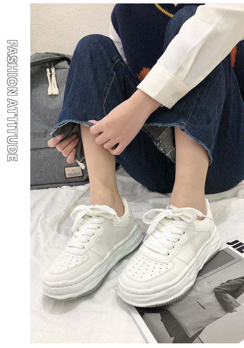 Папа обувь 小众新款厚底溶解鞋老爹鞋女2023春季ins学生韩版百搭休闲运动鞋