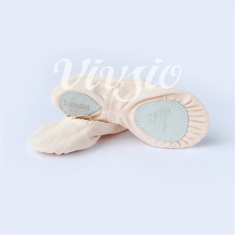 France Sansha Sansha Dance Shoes Soft Shoe Cat Paw Shoes NO 8C Part Tightness Unstitched