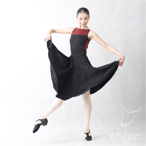 Vivgio art revered-dance items dance nepotism dress Skirt Representational Nepotism Dress 518