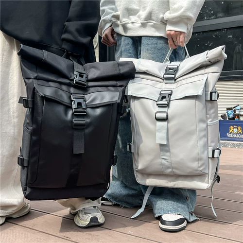 Tide, рюкзак, вместительная и большая сумка для путешествий, модный ранец, сумка через плечо, подходит для подростков, подходит для студента, в корейском стиле