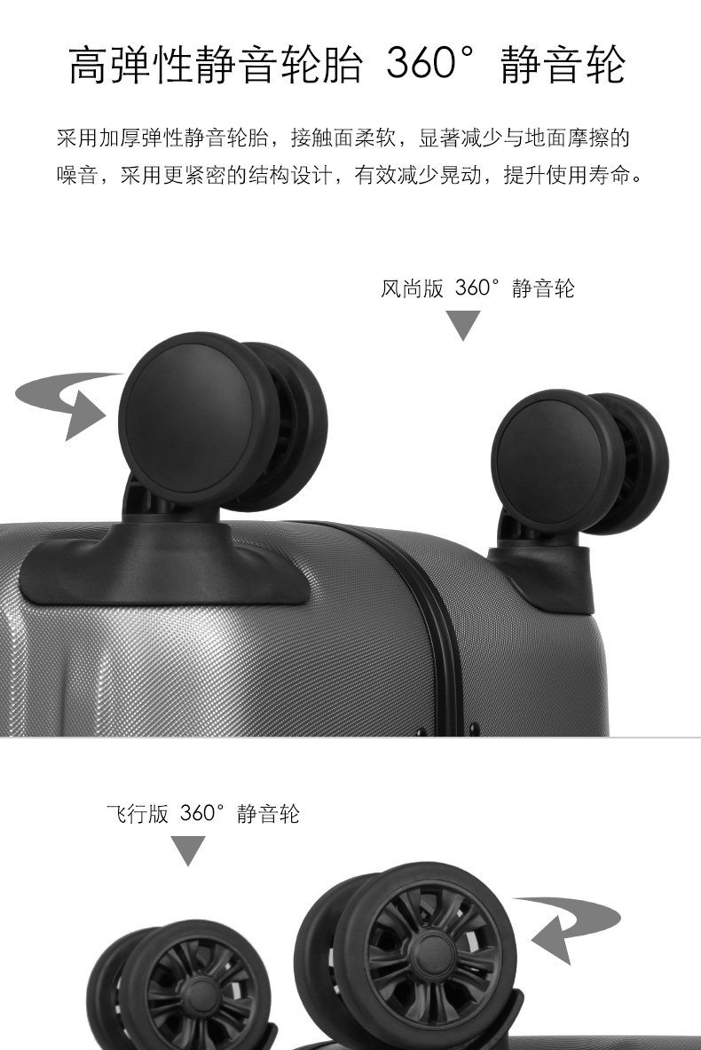 卡斯曼 Caseman 高端旅行箱 拉杆箱 德国拜耳PC 图7