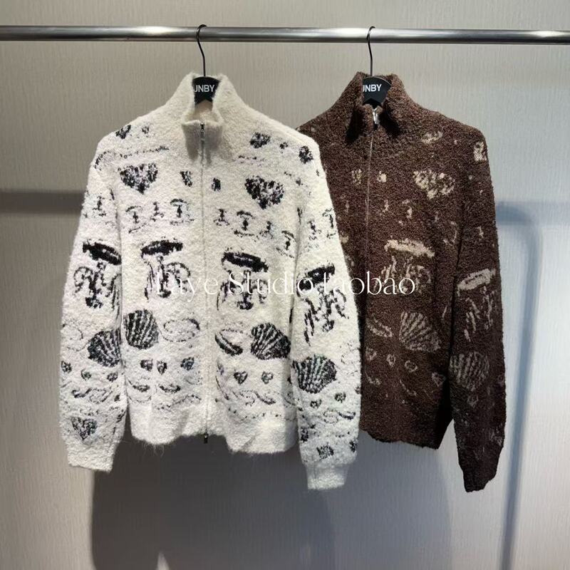 Jnby Jiangnan Cloth 2026 Winter Collection Authentic Fair Isle Alpaca Sweater 5Q0310650 2295