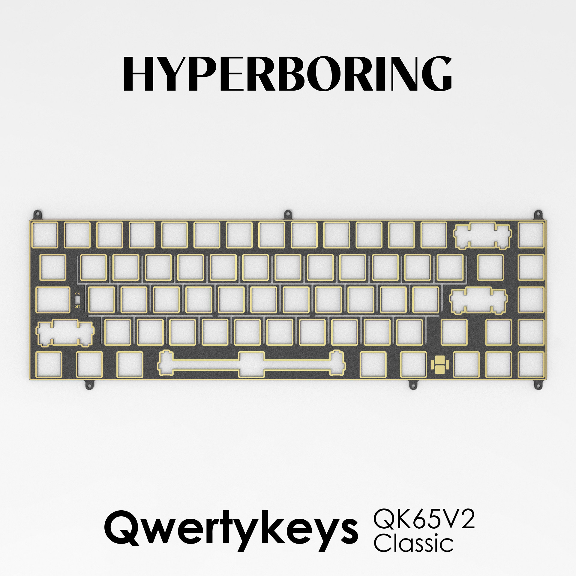 Qwertykeys QK65V2經典鍵盤：機械手感+輕奢質感，你的專屬輸入神器！