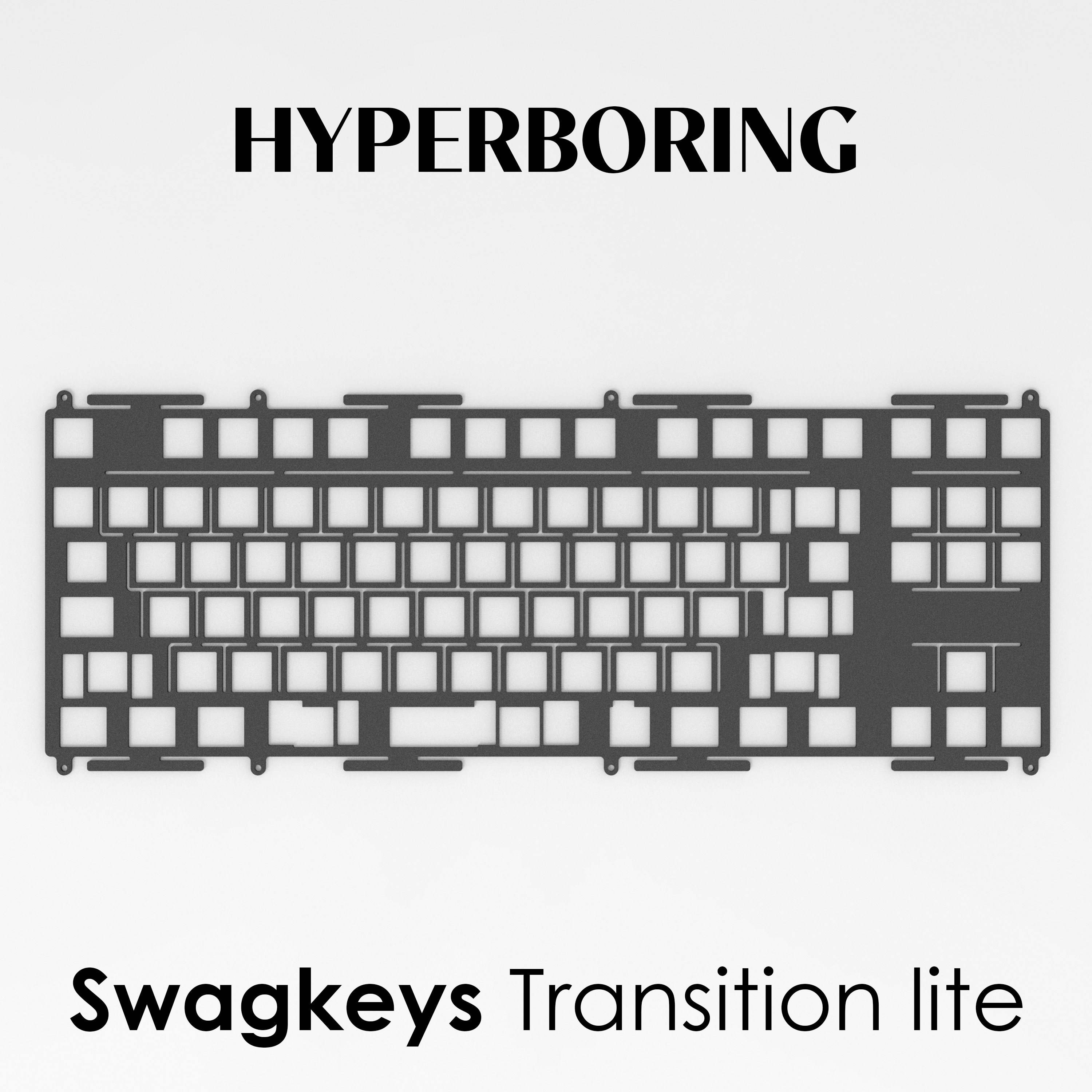 キーボード Transition lite Black Swagkeys Transition Lite TKL