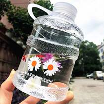 Mini bucket Cup creative simple male and female student Cup bucket plastic cup childrens super cute water bottle