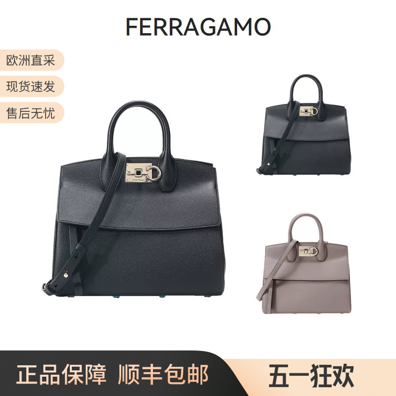 Ferragamo/Ferragamo Women's Leather Handbag Shoulder Bag Commuter Bag for Women 21H159