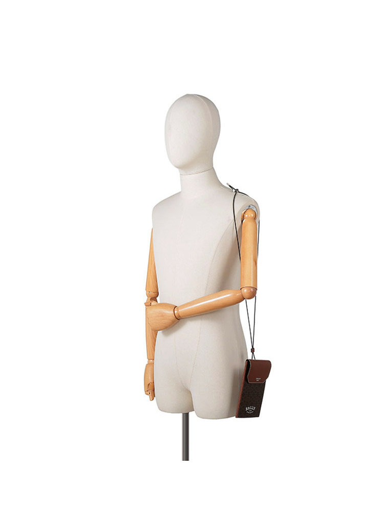 Bally Men's Tpu Leather Crossbody Bag Neck Bag Phone Bag Monogram Small Bag Boyd Tml