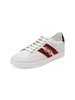 Bally/Bally Men's Fabric and Leather Casual Sneakers, White Shoes Winton