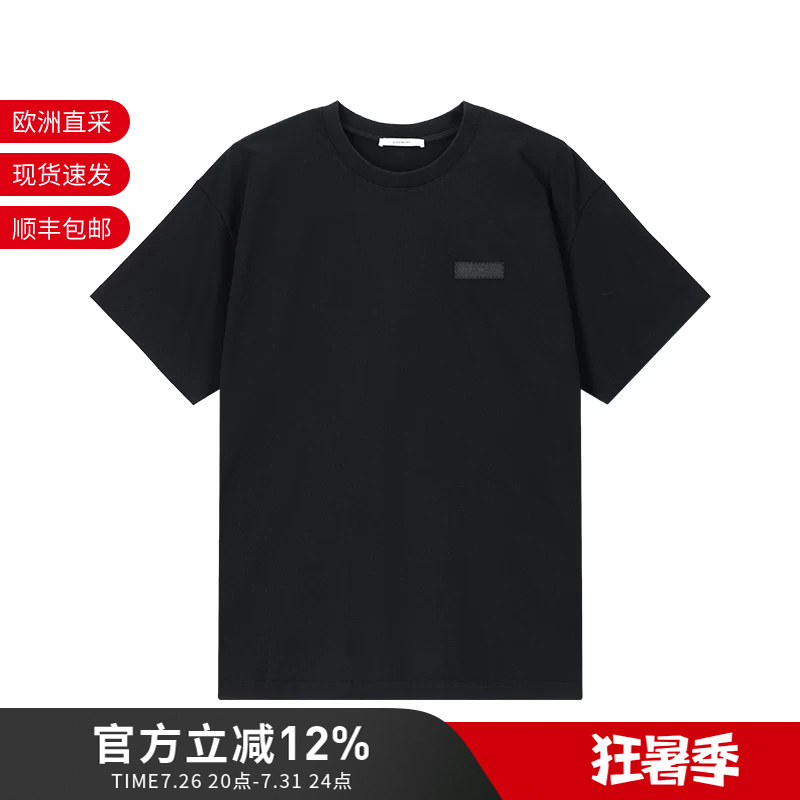 Givenchy Givenchy 26 Spring and Summer New Men's Cotton Paris Round Neck Short-Sleeved T-Shirt Bm71Nk3Ysj