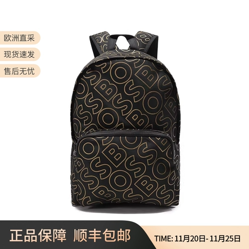 雨果博斯 Мужской портативный рюкзак для активного отдыха HUGO BOSS с логотипом 50475565