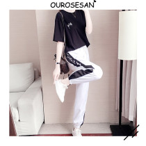OUROSESAN LIGHT EXTRAVAGANT BRAND 2021 NEW LEISURE SPORTS SUIT REDUCED-AGE Slim Han Edition Loose two sets