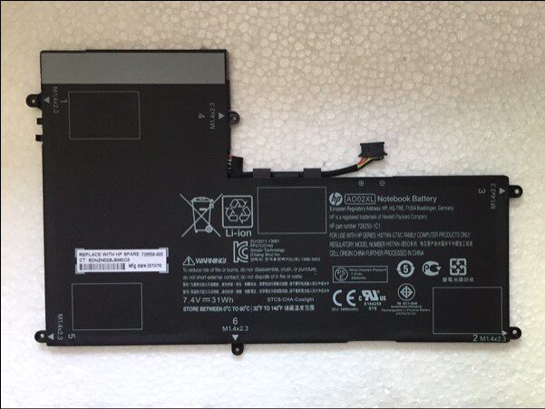 Brand new original HP ElitePad 1000 G2 AO02XL HSTNN-LB5O HSTNN-LB5O flat battery