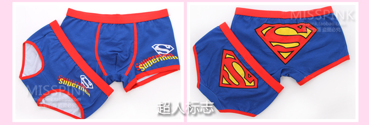 Các cặp vợ chồng đồ lót cotton thấp eo dễ thương cartoon nam boxer ladies tam giác sexy sáng tạo thanh niên phù hợp với