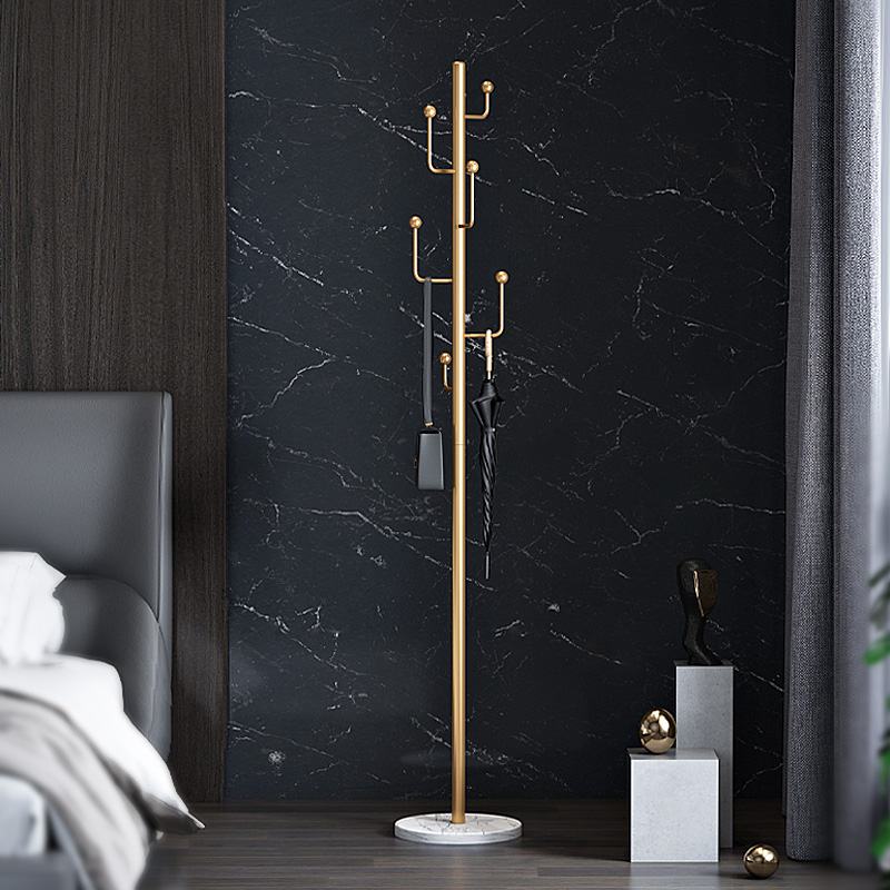 Creative hanger floor bedroom net red hanger sub-room hanging hanger place hanger light luxury simple clothes rack home