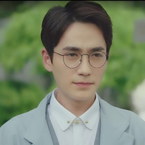 Zhen soul Zhu Yilong Bai Yu Shen Wei The same elliptical retro black frame glasses frame flat mirror myopia mirror men and women