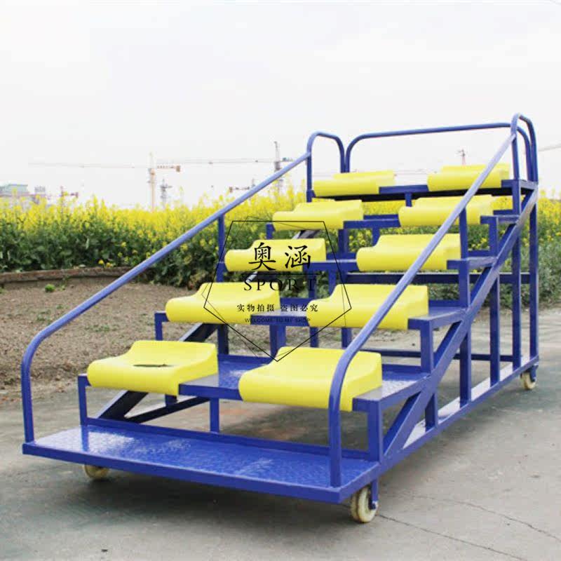 Direct sales of 10 mobile end referee stands, timing stands, athletes finish line, track and field sports equipment