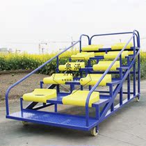 Direct sales 10 seats Mobile endpoint Referee Desk Stands for Timing TSA Athletic Athletics Equipment