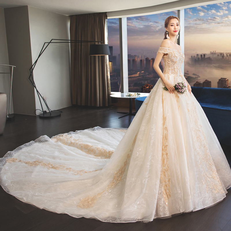  XS+Champagne color, open shoulders  