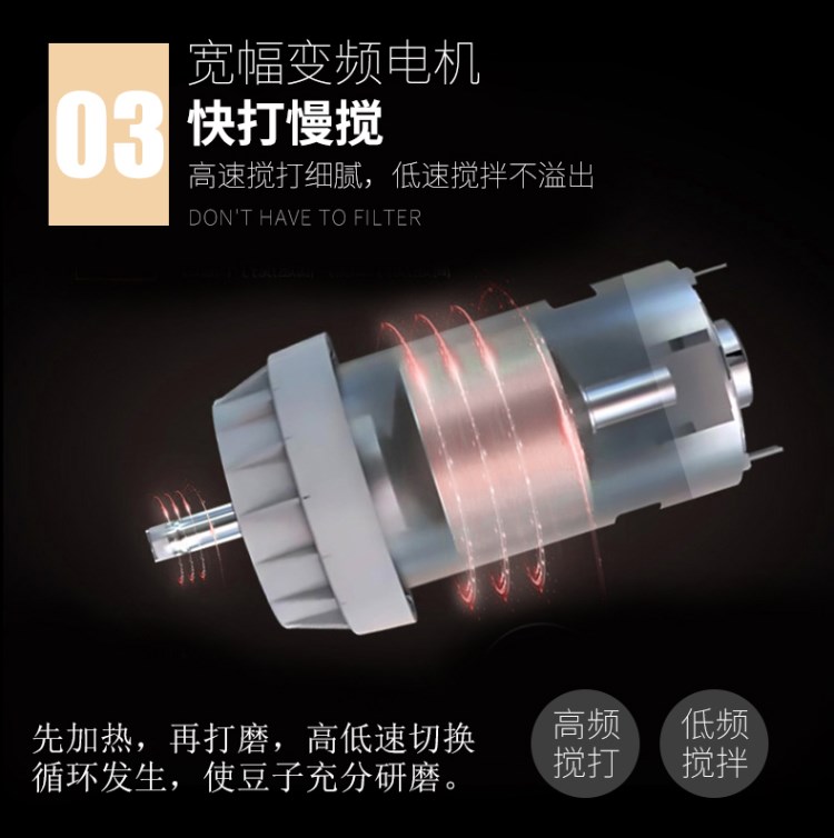 máy làm sữa hạt bosch Máy lọc sữa đậu nành đa chức năng tự động không có chức năng sưởi ấm nhà 1.5L máy nấu nước ép trái cây nhỏ - Sữa đậu nành Maker máy làm sữa hạt hàn quốc