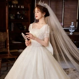 Французская световая главная свадьба 2023 New Demprament Bride Retro Palace Dragon Luxury Simple Smart Small Enkey