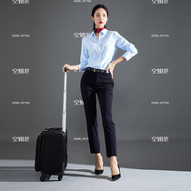 Professional suit womens long sleeve shirt 2021 Autumn New temperament capable commuter tooling sales manager work clothes