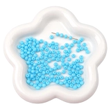 Синее стеклянное украшение-шарик, браслет из бисера ручной работы, бамбуковый набор материалов, прозрачное колесо, бусины с аксессуарами, широкая цветовая палитра, ручная роспись, «сделай сам»