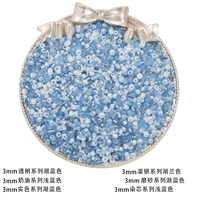 Синий определяет 6 смешанных цветов 30 грамм/упаковку около 1000 штук