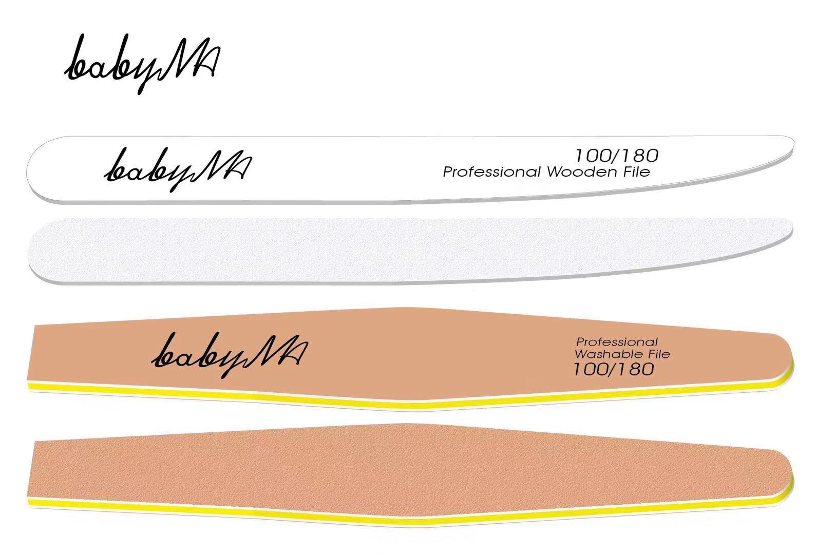 (Mar Babyma) Babyma spot nail tool sets rubbing sponge throwing hard setback real A