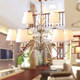 American-Style Duplex Building Large Chandelier, French Retro Designer Villa Open-Air Living Room Staircase Chandelier, Grand Hotel Lighting
