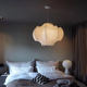 Italian Designer Master Bedroom Silk Chandelier French Retro Wabi-Sabi Living Room Dining Room Cream Style Room Lighting Fixtures