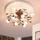 American Retro Living Room Ceiling Lamp, French Pastoral Style Master Bedroom Lamp, Romantic Art Simple Room Home Lighting Fixtures