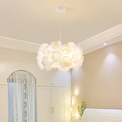 Cream Style Bedroom Lamp 2026 New Model Simple Modern Trumpet Flower Chandelier Romantic Nordic Dining Room Bar Counter Lighting
