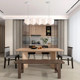 Japanese Natural Wabi-Sabi Style Bar Counter Silk Restaurant Chandelier Commercial Front Desk Tea Room Long Strip Designer Atmosphere Lighting Fixtures
