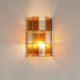 French-Style Vintage Bedside Wall Lamp, Living Room Background Wall Decorative Lamp, Designer Glass Bedroom Lamp, Corridor Hallway