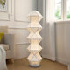 Silk Wabi-Sabi Style Floor Lamp Japanese Designer Living Room Sofa Side Bedroom Lamp Daily Natural Style Atmosphere Lighting