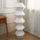 Silk Wabi-Sabi Style Floor Lamp Japanese Designer Living Room Sofa Side Bedroom Lamp Daily Natural Style Atmosphere Lighting