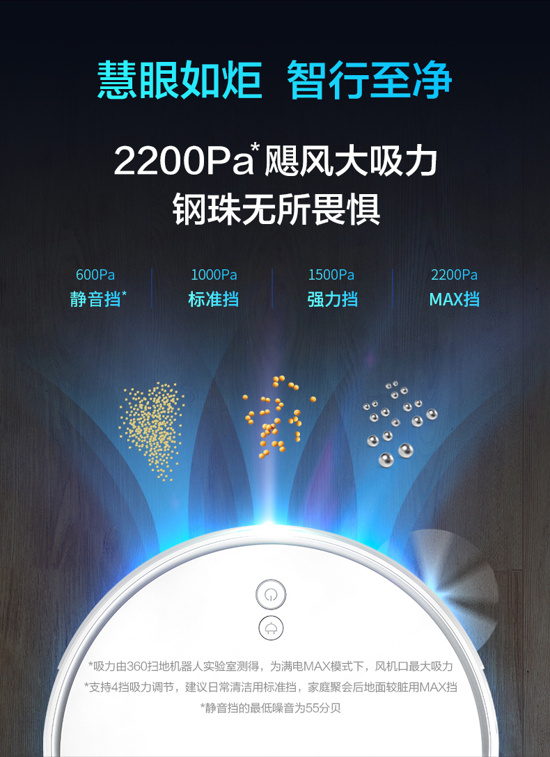 360扫地机器人 X90 扫拖一体 图4