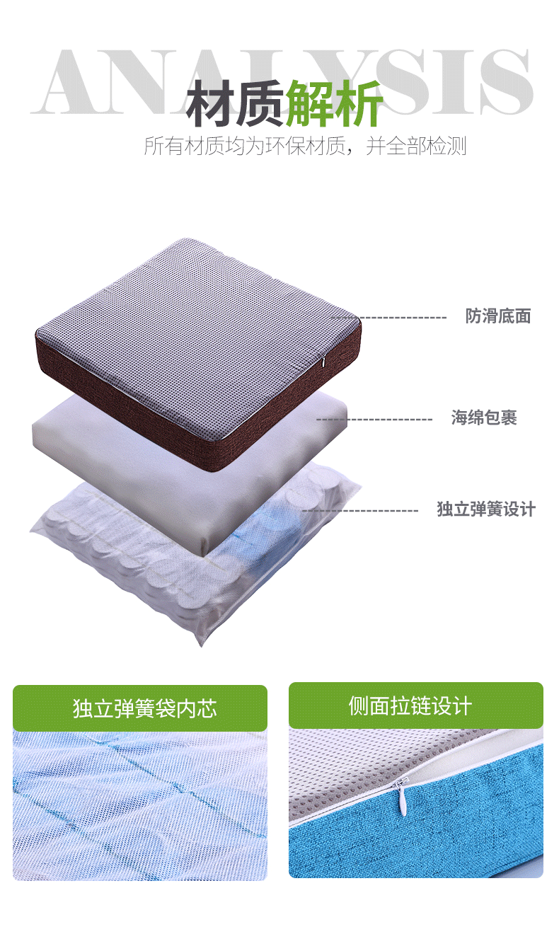 Xe lăn đệm ghế đệm phụ nữ mang thai mùa xuân dày siêu mềm thở tăng chỗ ngồi xe đệm mùa đông - Ghế đệm / đệm Sofa ghế nệm ngồi