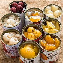 Good product shop yellow peach fruit canned whole box lychee orange Bayberry loquat longan mamboli coconut