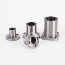 Round flange lengthened straight bearing LMF6 8 10 12 12 16 13 25 25 25 30LUU optical axis bearings