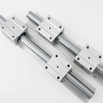 SBR Linear Guide Optical Axis Cylindrical Guide Rail Slide Rail Opening Slider Bearings Aluminum Toslide Rail Woodworking Slide Table