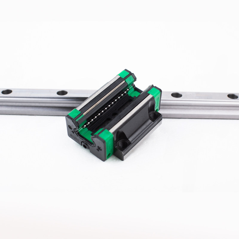 Straight line cylindrical guide replacement upper silver soft slide rail slipway precision hg20 30 slider wire rail square flange type